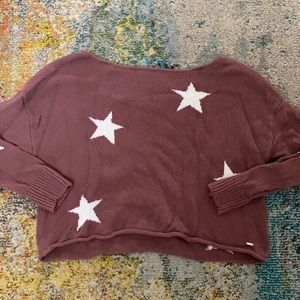 Oversized Boxy Star Sweater